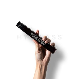 100ml glass wine tube