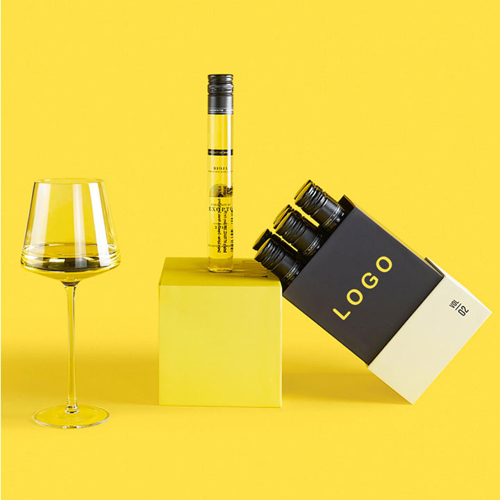 wine in tube packing