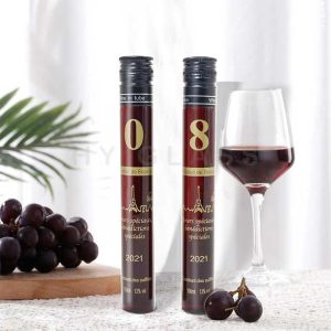 100ml Wine & Spirits Packaging Tubes Bottle with Aluminum Lids